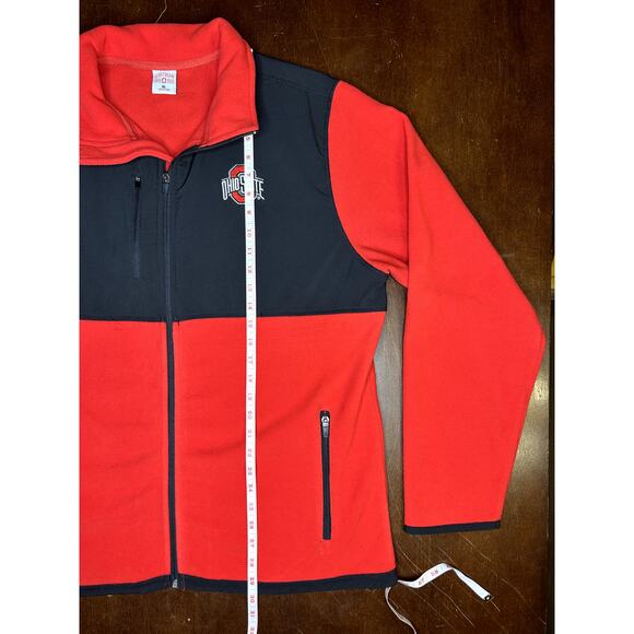 The Ohio State University The North Face Patagonia Style Fleece Jacket Size XL - Picture 6 of 16